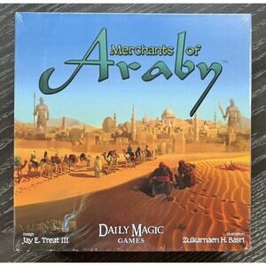 Merchants of Araby Board Game by Jay E Treat III, 2016 Daily Magic Games, New